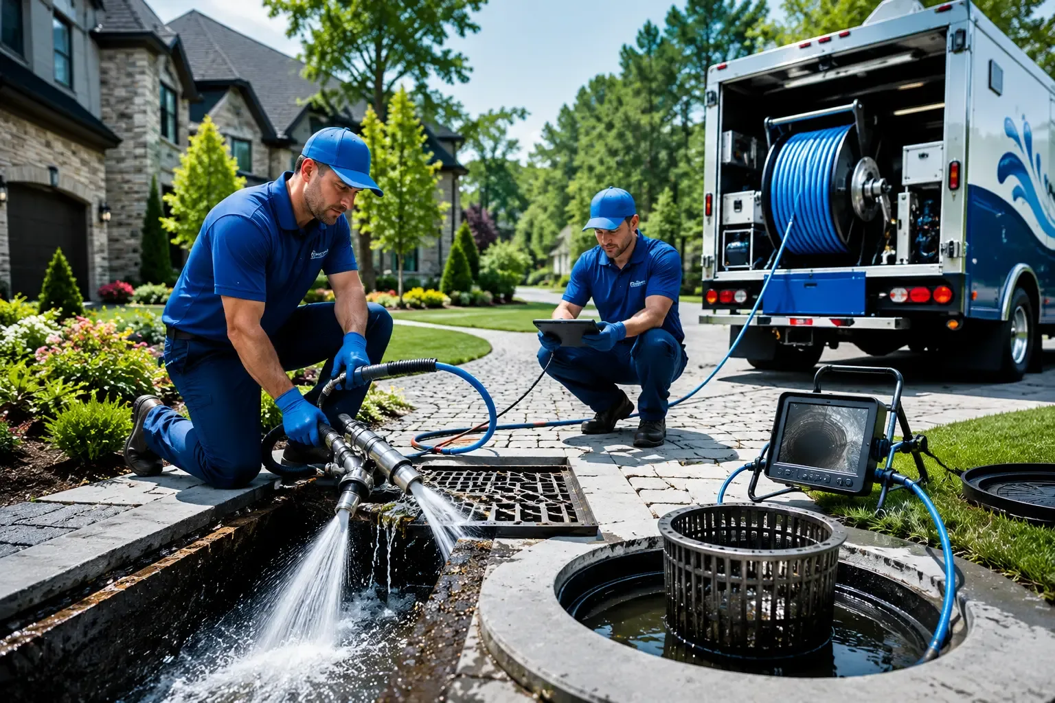Local outdoor drain cleaning professionals in Ellsworth, KS